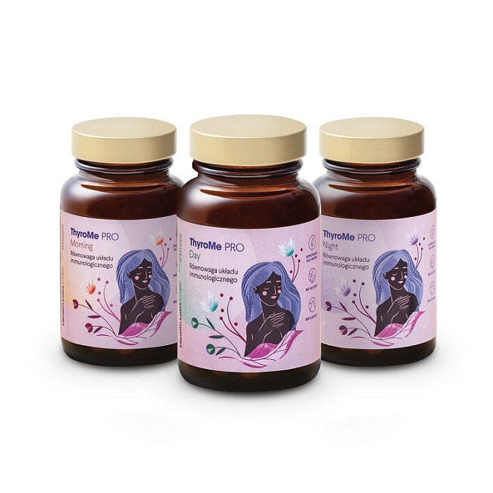 HealthLabs ThyroMe Pro Morning&Day&Night równowaga układu immunologicznego suplement diety 90 kapsułek
