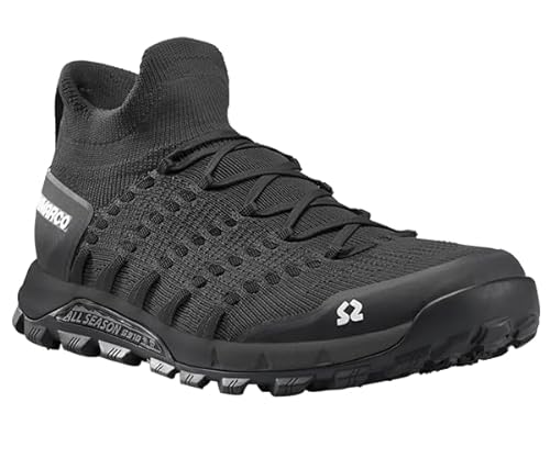 garsport srl Trek Sock, Męskie buty turystyczne, Czarny, 47 EU, Czarny, 47 EU