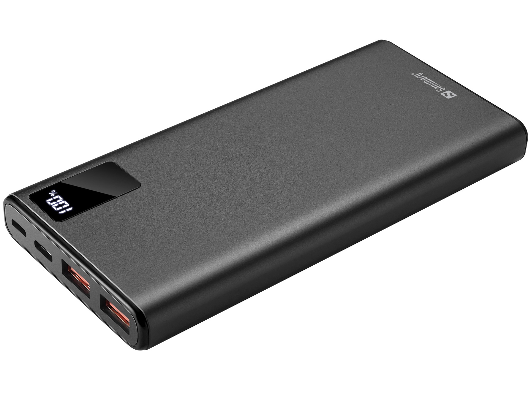 Sandberg Power Bank  USB-C PD 20W 10000 mAh Czarny