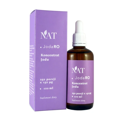 NAT JodaRO koncentrat jodu 150mcg 100ml (250 porcji) 21NACJODK2