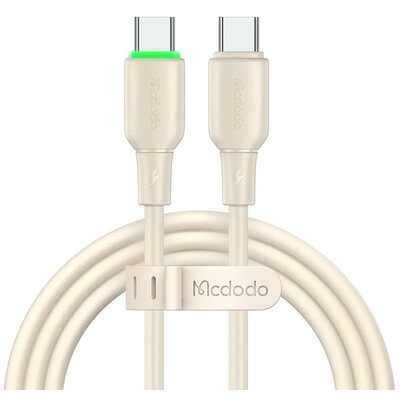 Kabel USB Typ-C - USB Typ-C MCDODO CA-4770 65W 1.2 m Beżowy