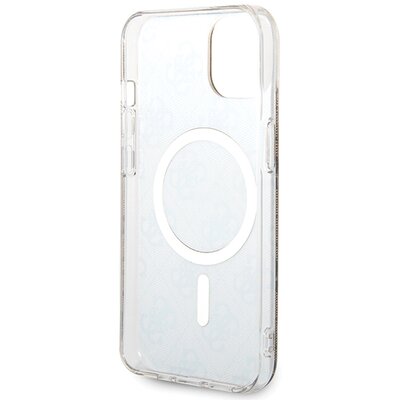Etui GUESS 4G Magsafe do iPhone 13 6,1 cala Brązowy GUHMP13SH4STW
