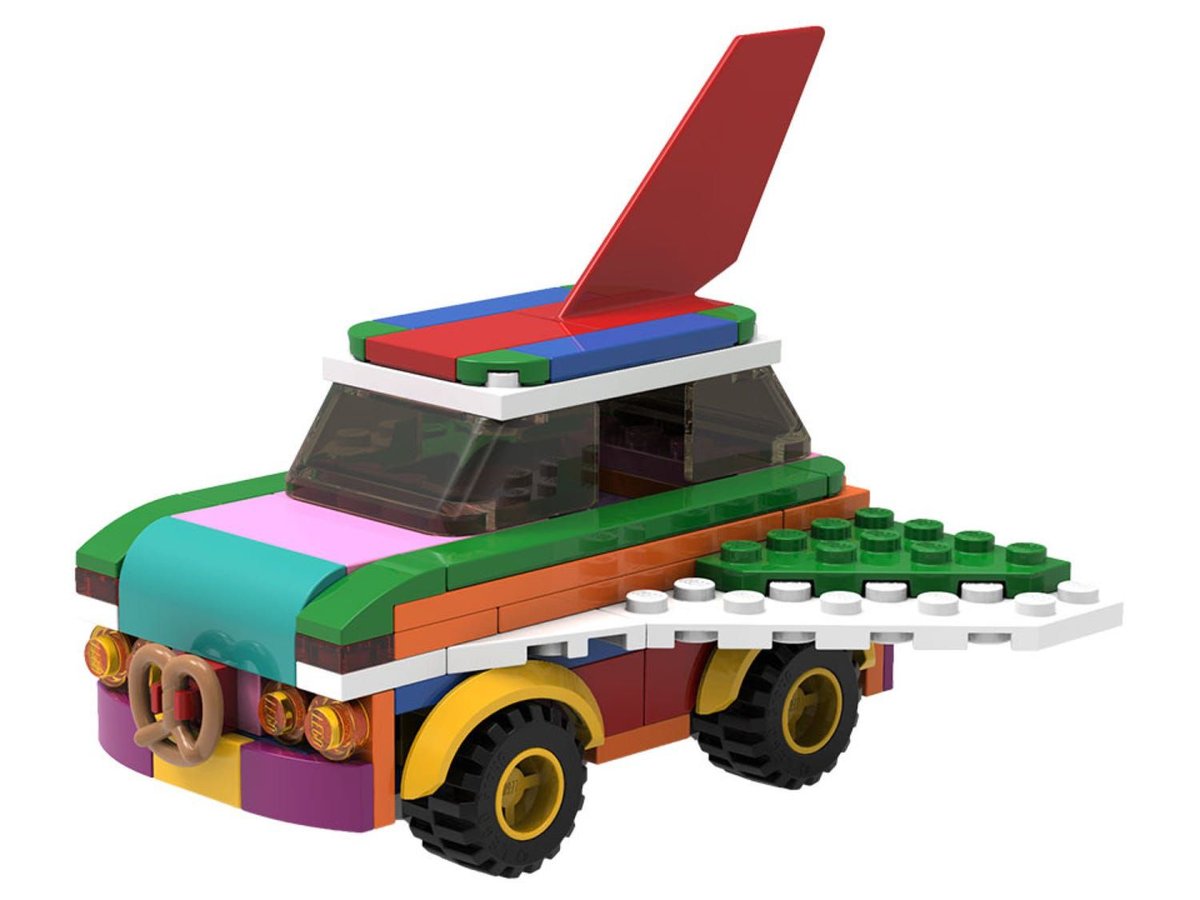 LEGO Classic Latający Samochód Do Przebu 5006890