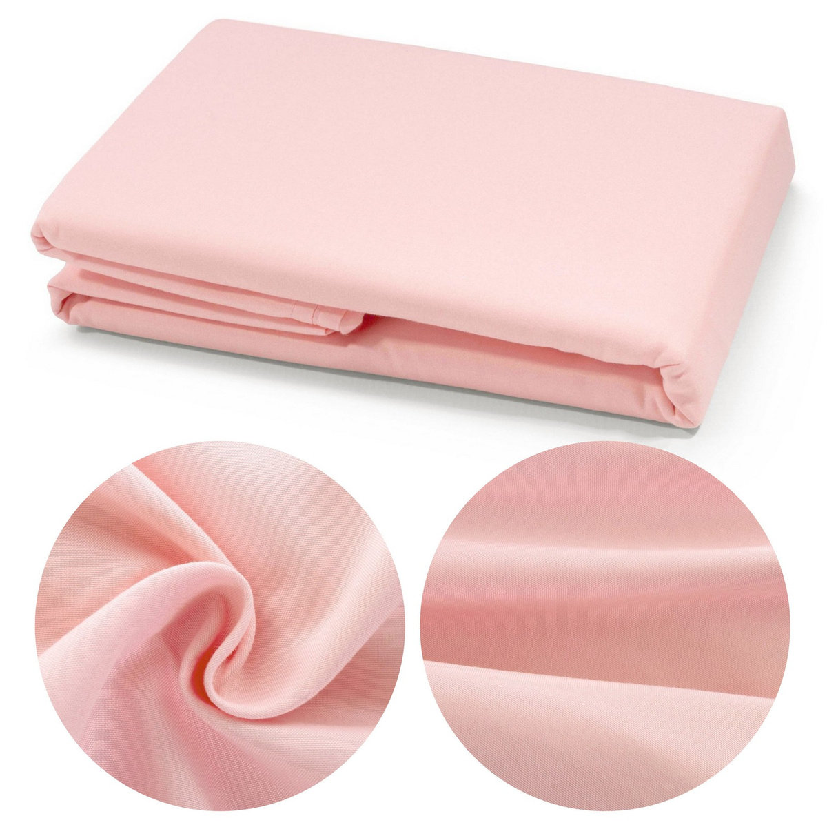 Prześcieradło 180x200 Z Gumką Dimi Jasny Róż