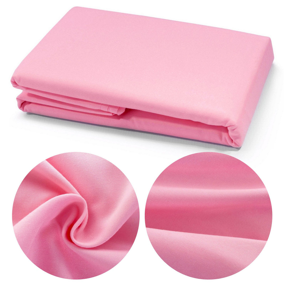 Prześcieradło 180x200 Z Gumką Dimi Ciemny Róż