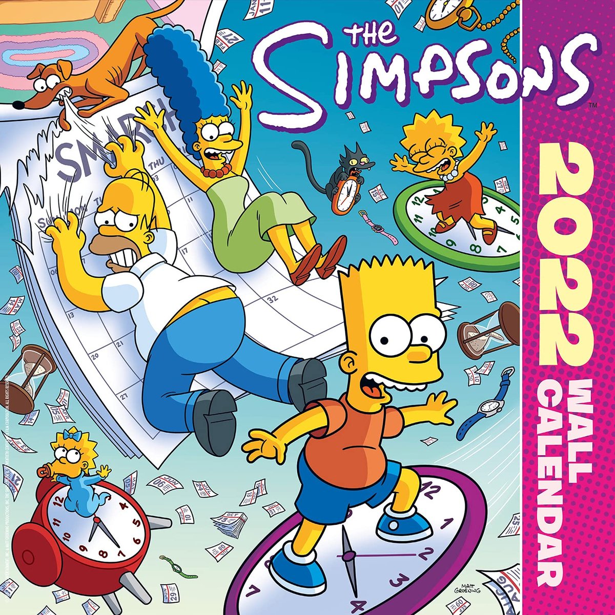 kalendarz THE SIMPSONS 2022
