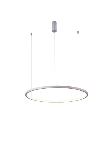 Vinola D80 lampa wisząca 1xLED/48W biała PND-56135B-080RPP-WH-3KS4K-TRDIMM
