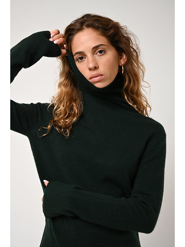 AUTHENTIC CASHMERE Kaszmirowy golf 