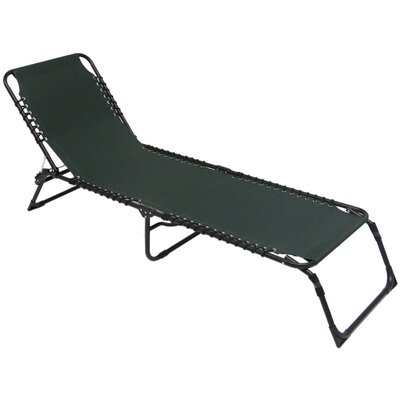 Leżak / Łóżko Luksusowy Relax zielony PATIO