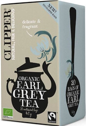 Clipper Herbata Czarna Earl Grey Fair Trade Bio (20 X 2 G) 40 G