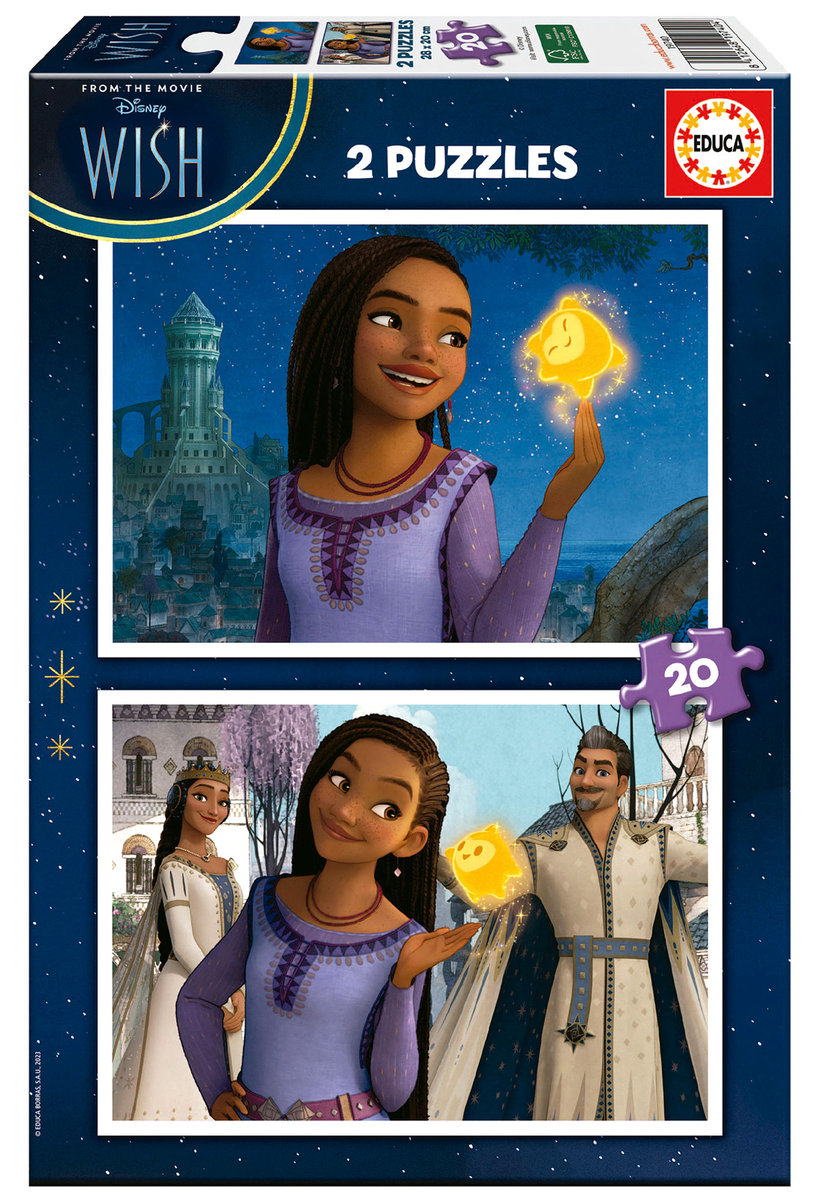 Educa, Puzzle, Życzenie, 2 X 20 El.