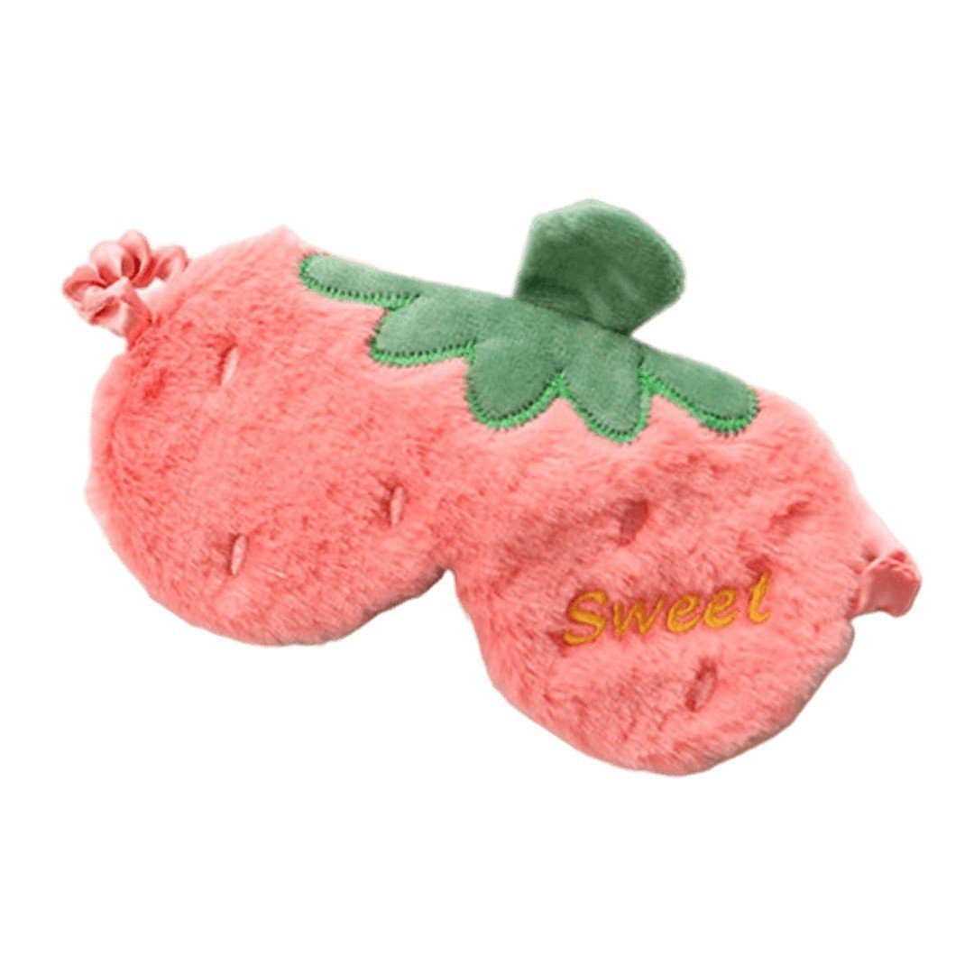 Zabawna pluszowa opaska kosmetyczna na oczy - do spania.Wykonana z miękkiego i lekkiego pluszu, nie poczujesz się niekomfortowo nawet przy ..