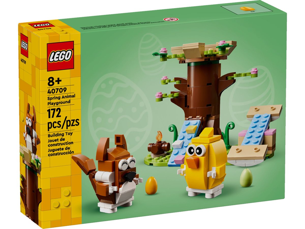 LEGO Creator 40709 Wiosenny plac zabaw dla zwierzą