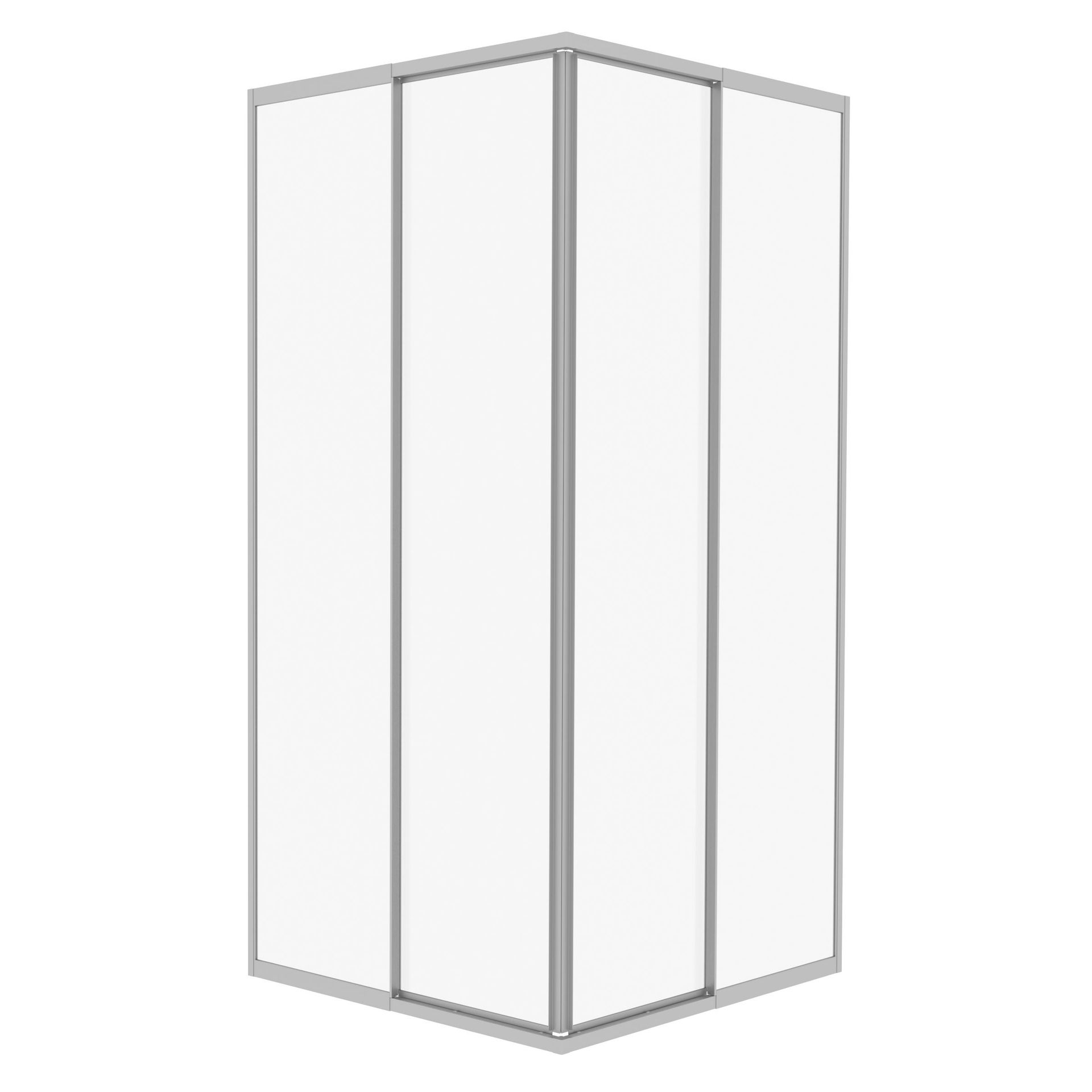 Kabina prysznicowa Komfort Multi 90x90x185 kwadratowa biały transparentne 101-03223-2-03