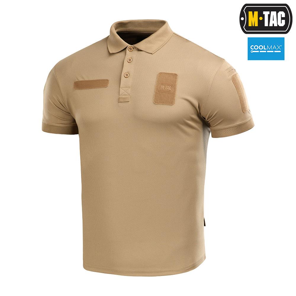 M-Tac - Koszula polo Elite Tactical Coolmax - Coyote - 80010005