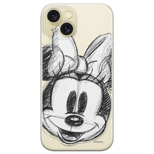 Etui dedykowane do Iphone 15 PLUS wzór:  Minnie 012 oryginalne i oficjalnie licencjonowane