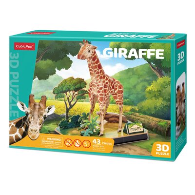 Puzzle 3D Żyrafa