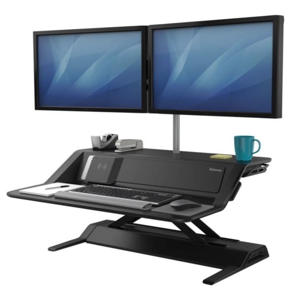 Stanowisko do pracy sit-stand FELLOWES LOTUS DX białe /8081101/