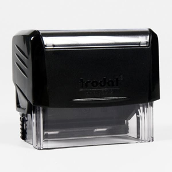 Pieczątka automat TRODAT PRINTY 3912 czarna - poduszka niebieska /61369/