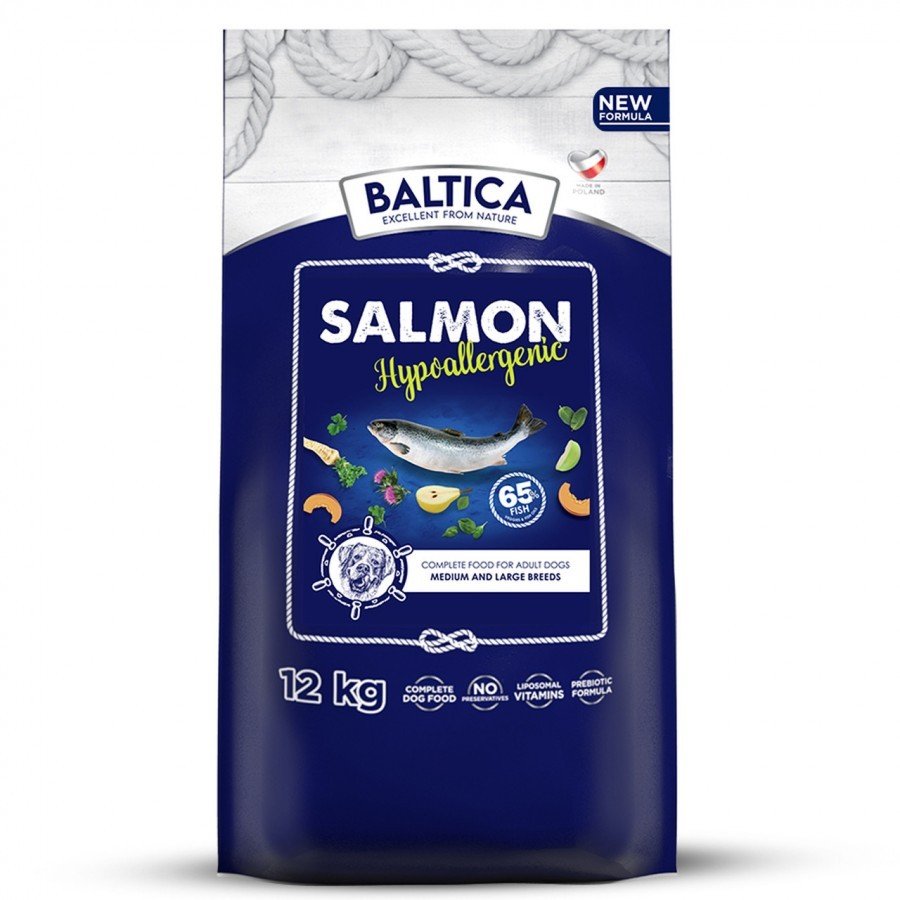 BALTICA Salmon Hypoallergenic Medium and Large 12kg
