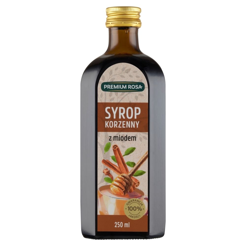 Premium Rosa Syrop korzenny z miodem 250 ml