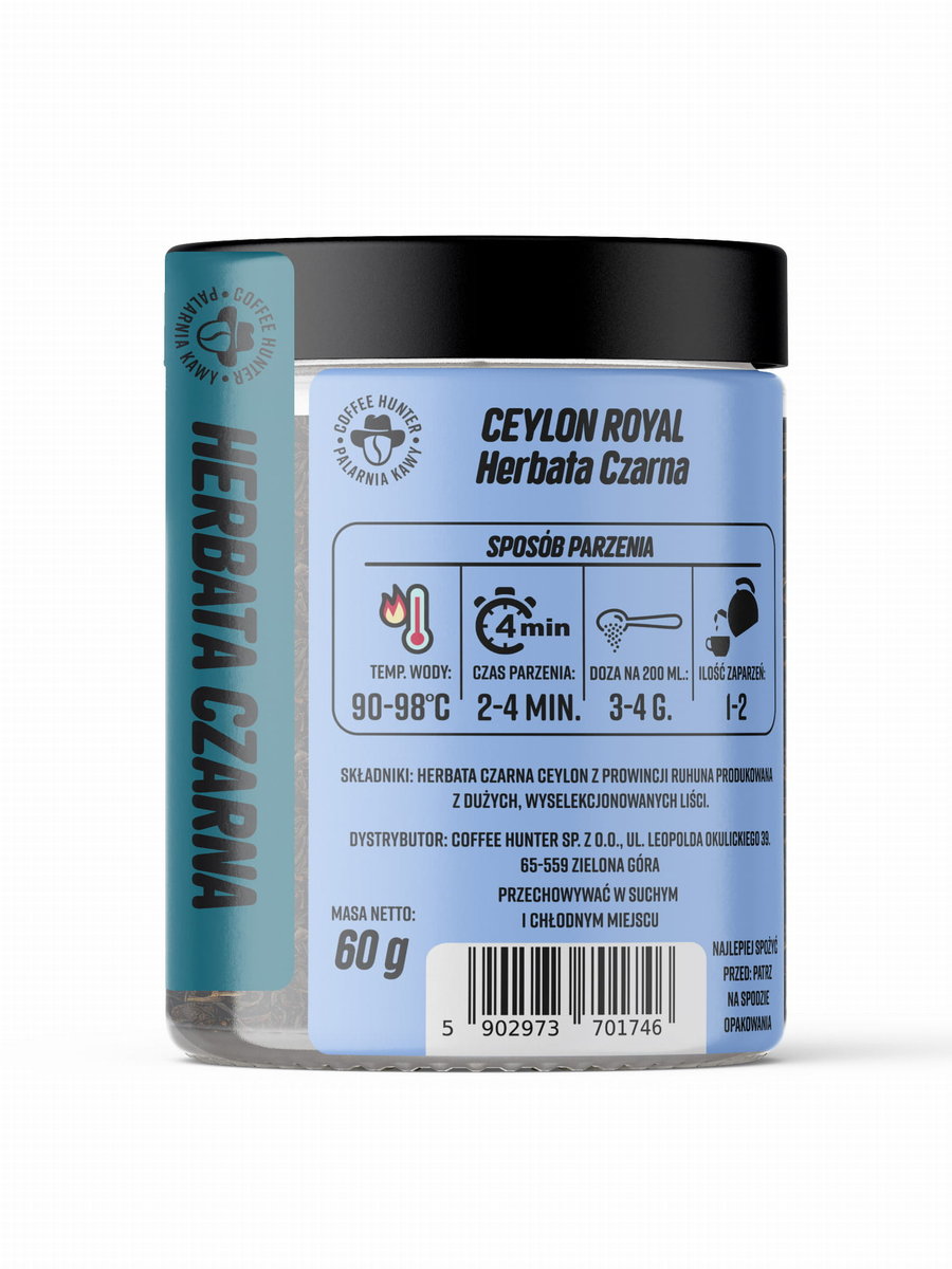 Herbata Czarna Ceylon Royal 60G