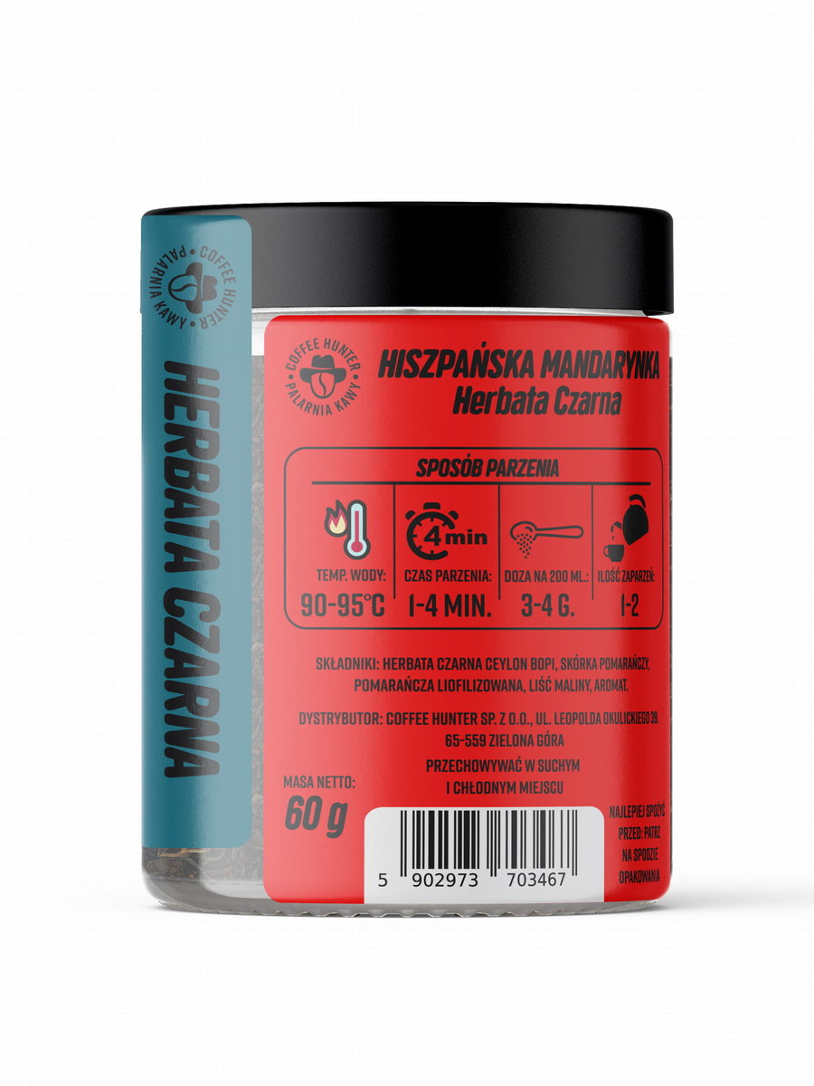 Herbata Czarna Hiszpańska Mandarynka 60G
