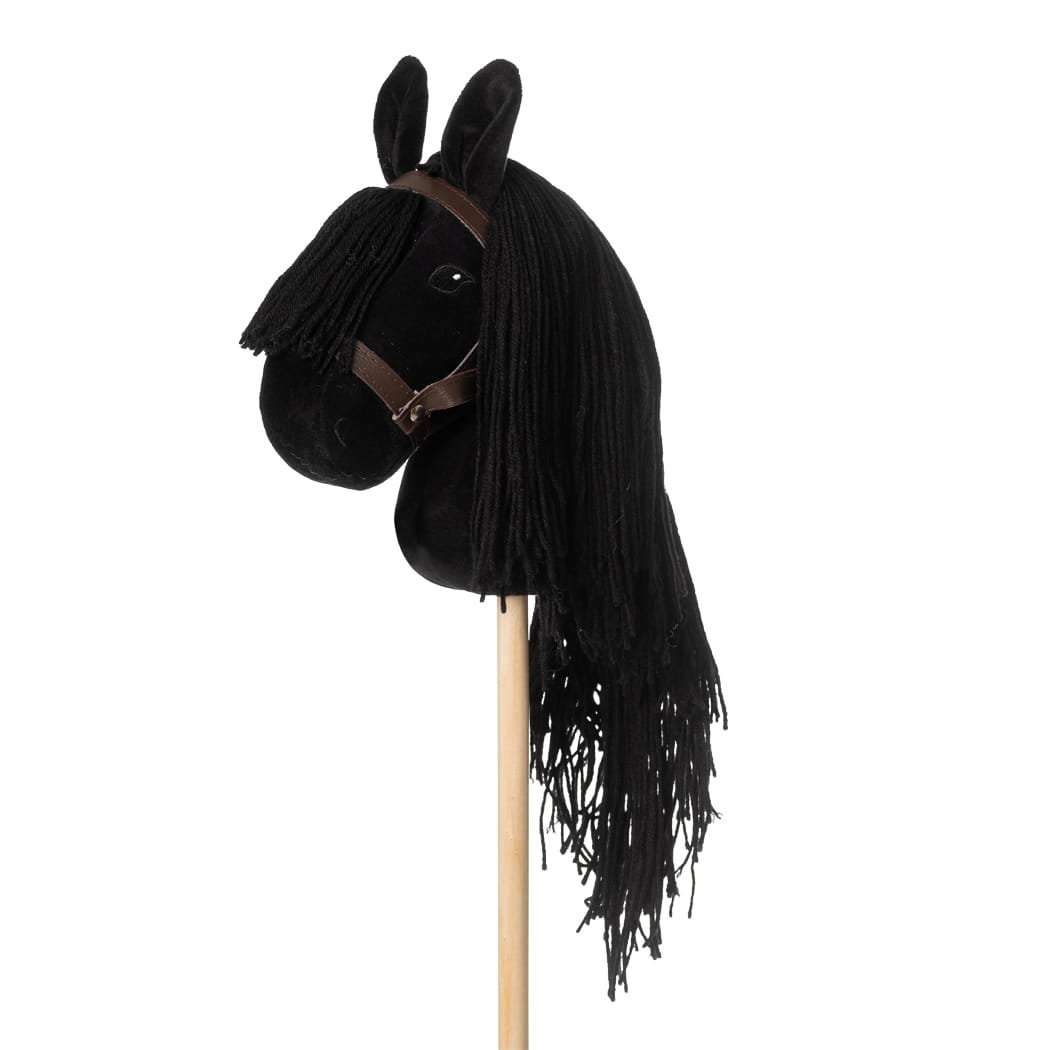 Koń na kiju ASTRUP Hobby Horse czarny