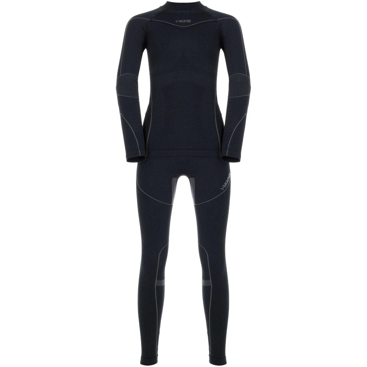 Komplet bielizny termoaktywnej Viking Fliper Kids Black 2024 116/128
