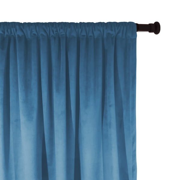 Zasłona Velvet Ve2226 | Niebieski 140 X 150 Cm