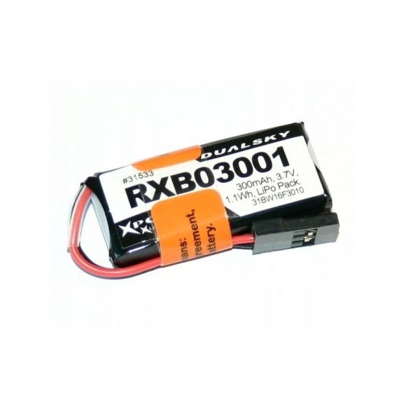 Akumulator Li-Po Dualsky 3.7 V/300 mAh 30 C / Dualsky