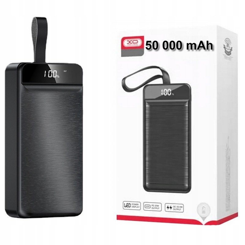 POWERBANK POWER BANK 50000mAh DUŻY MOCNY SZYBKIE ŁADOWANIE DUŻA POJEMNOŚĆ