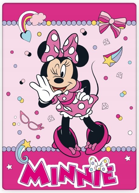 KOC polar MYSZKA MINNIE 100x140 cm DISNEY