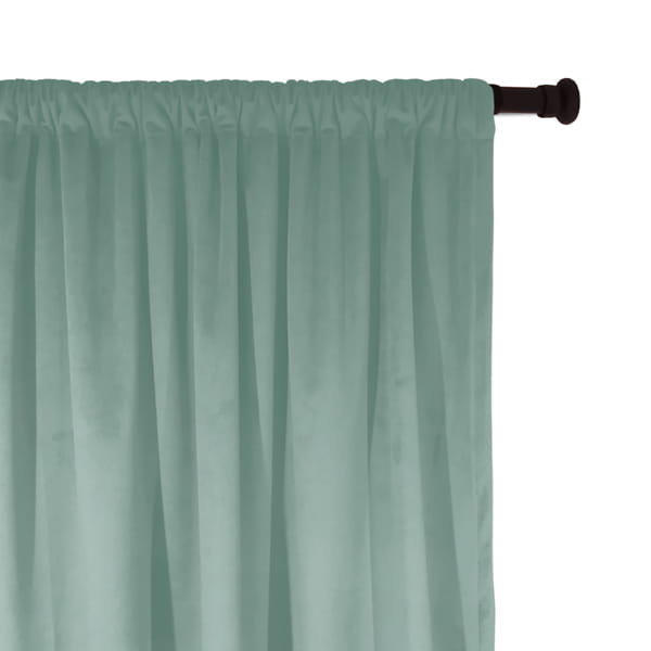 Zasłona Velvet Ve2227 | Miętowy 140 X 230 Cm