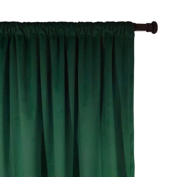 Zasłona Velvet Ve2225 | Butelkowa Zieleń 140 X 230 Cm
