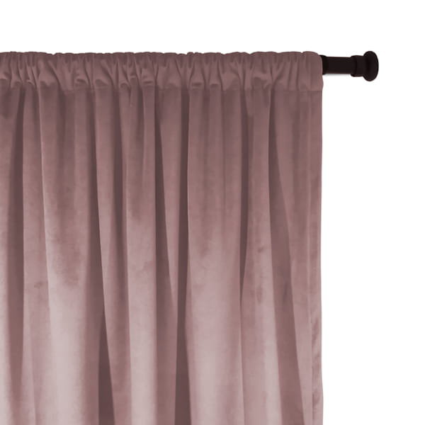 Zasłona Velvet Ve2258 | Pudrowy Róż 140 X 150 Cm