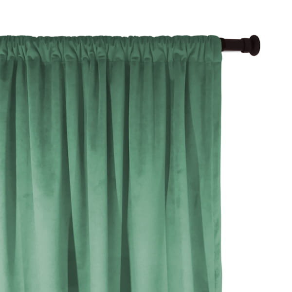 Zasłona Velvet Ve2236 | Zielony 140 X 230 Cm