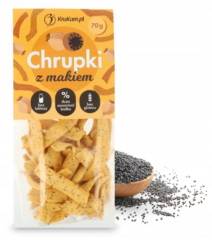 Chrupki z makiem 70g