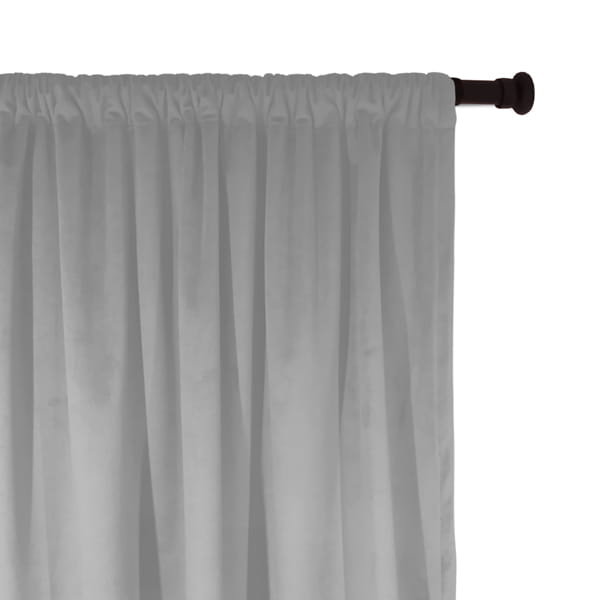 Zasłona Velvet Ve2218 | Szary 140 X 240 Cm