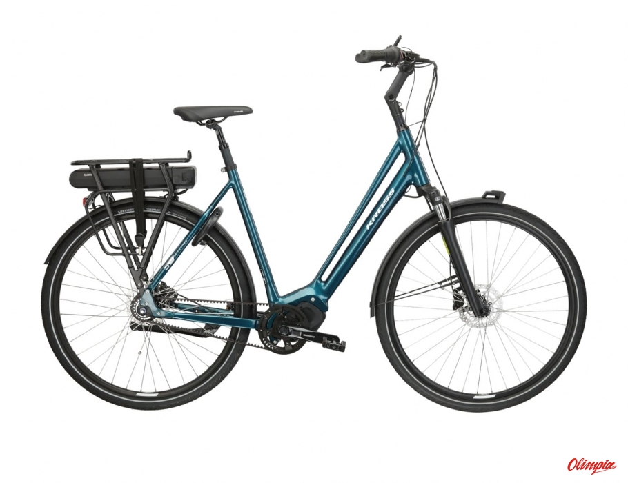 Rower elektryczny Kross Sentio Hybrid 5.0 504 Wh UNI turkusowy/szary połysk 2024