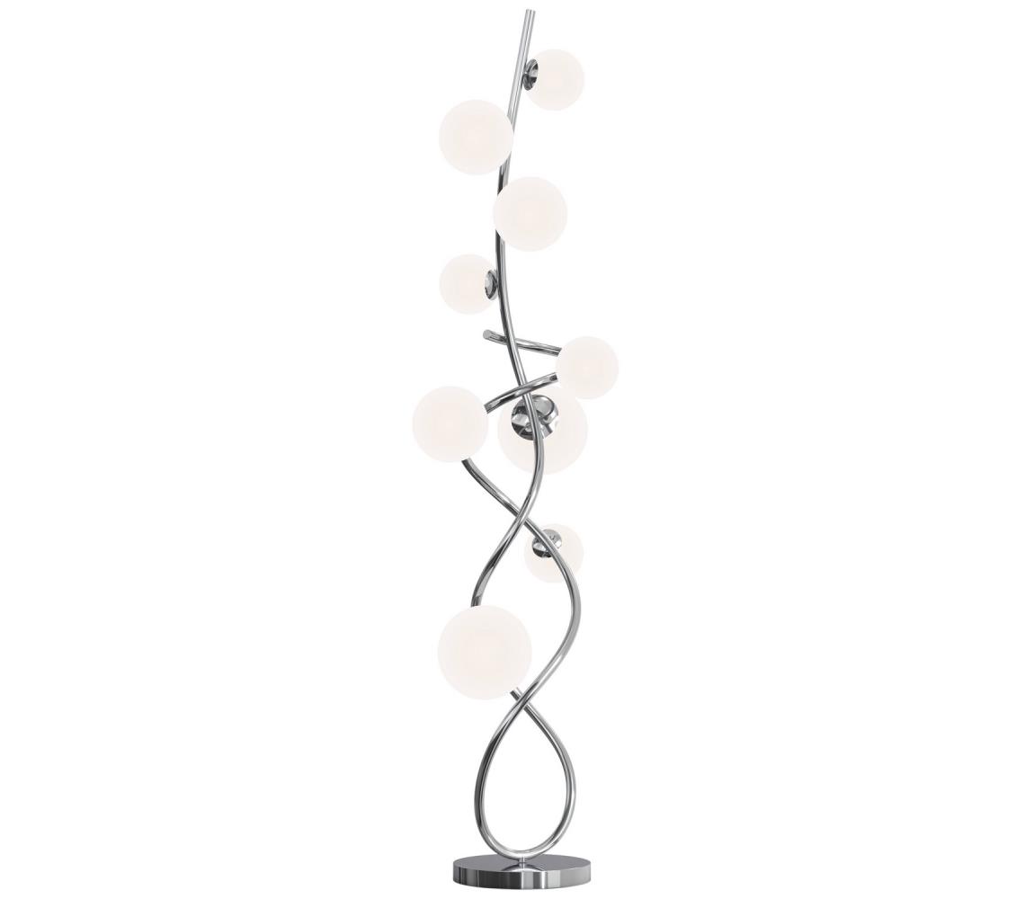 Wofi 3014-907 - LED Lampa podłogowa NANCY 9xG9/3,5W/230V chrom błyszcząca