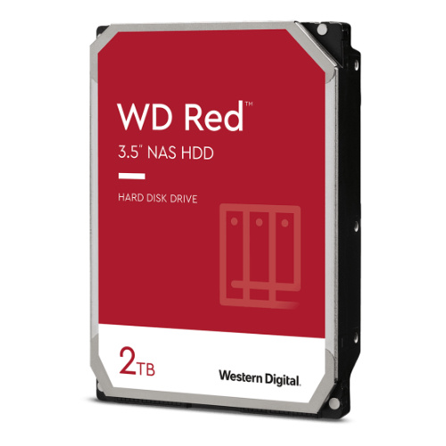 Dysk twardy Western Digital  RED 3.5'' HDD 2TB 5400RPM SATA 6Gb/s 64MB | WD20EFPX