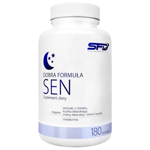 Suplement diety, SFD, Dobra Formuła Sen, 180 Tab.