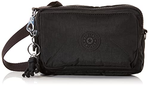 Kipling Abanu Mini 2 w 1 kabriolet crossbody damskie, Czarny Noir - Rozmiar Uniwersalny