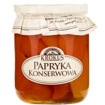 Krokus Papryka konserwowa bezglutenowa 480 g