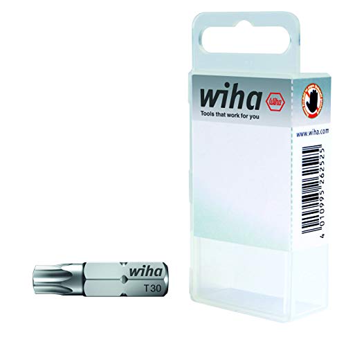 Wiha Bit z końcówką Torx T 25 stal chromowo-wanadowa hartowany C 6.3 2 szt