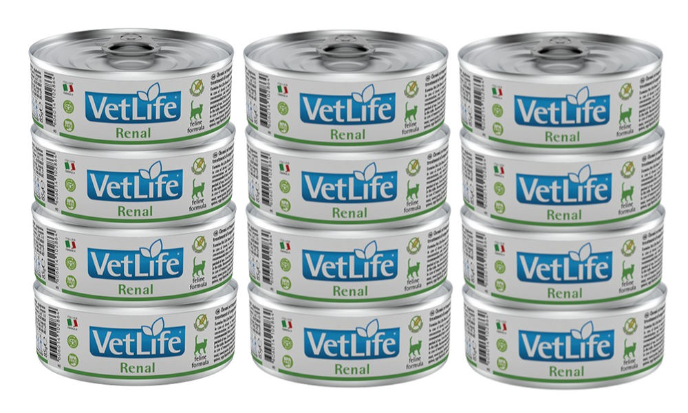Farmina Vet Life Renal Cat 12x85g