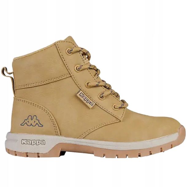 ﻿Buty Zimowe Trekkingowe Trapery młodzieżowe KAPPA 260327T-4167 Brązowe