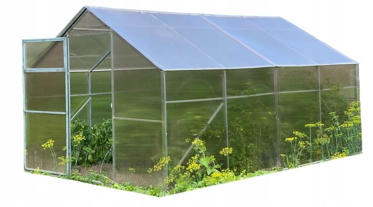 ﻿Szklarnia z poliwęglanu 3x4m 2,8x4m profil 20x40mm 4mm ogrodowa domek