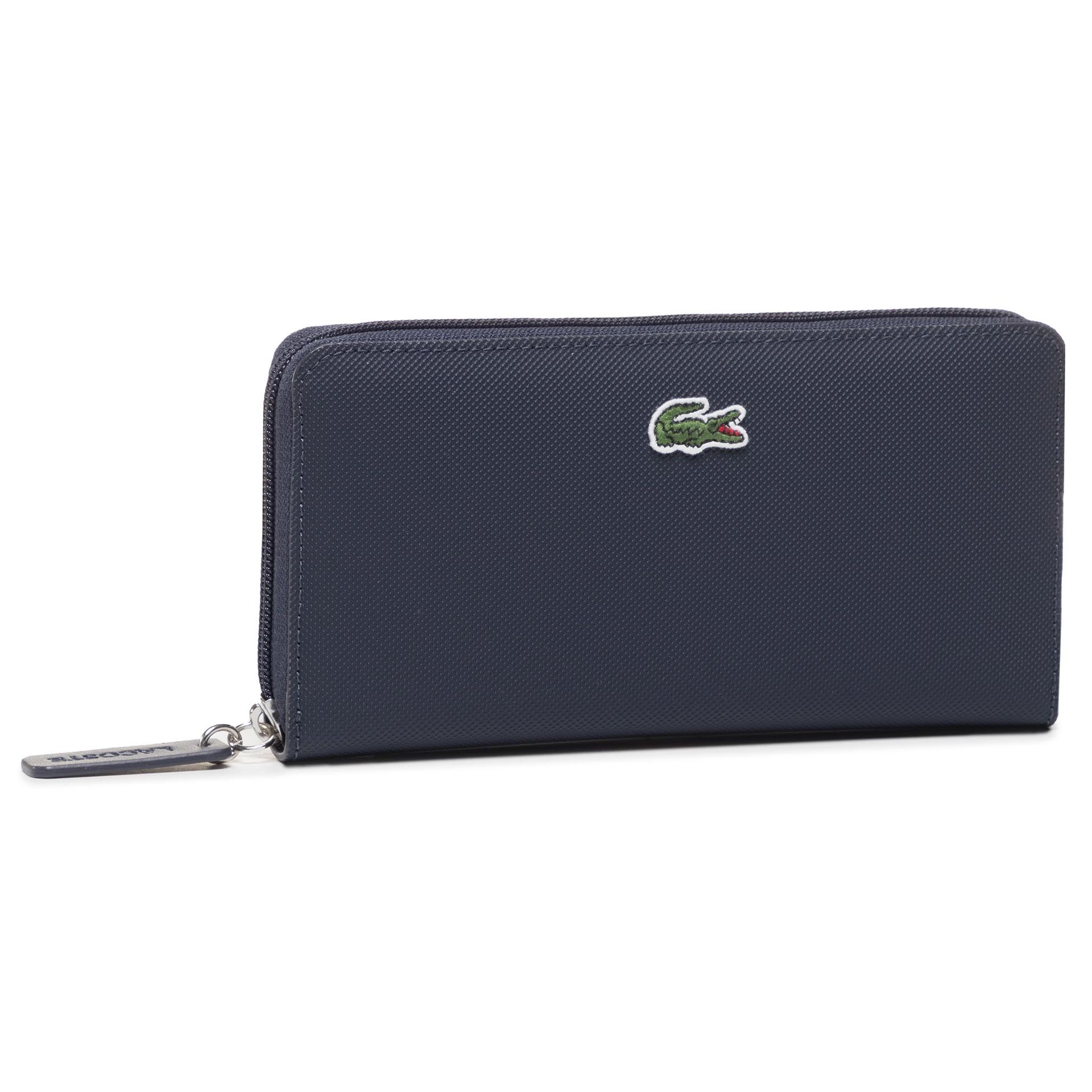 Lacoste Duży Portfel Damski L Zip Wallet NF2900PO Eclipse 141